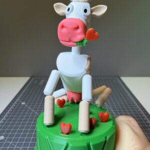 Cows on Spring Valentine